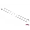 Fascetta DeLOCK 18820 acciaio inox bianco 500 mm 10 pz.