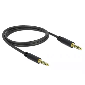 Cavo audio DeLOCK 85791 1m 4,4mm nero