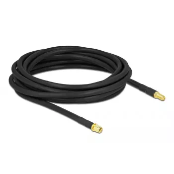 Cavo per antenna SMA maschio a SMA femmina DeLOCK 90460 5 m a bassa perdita
