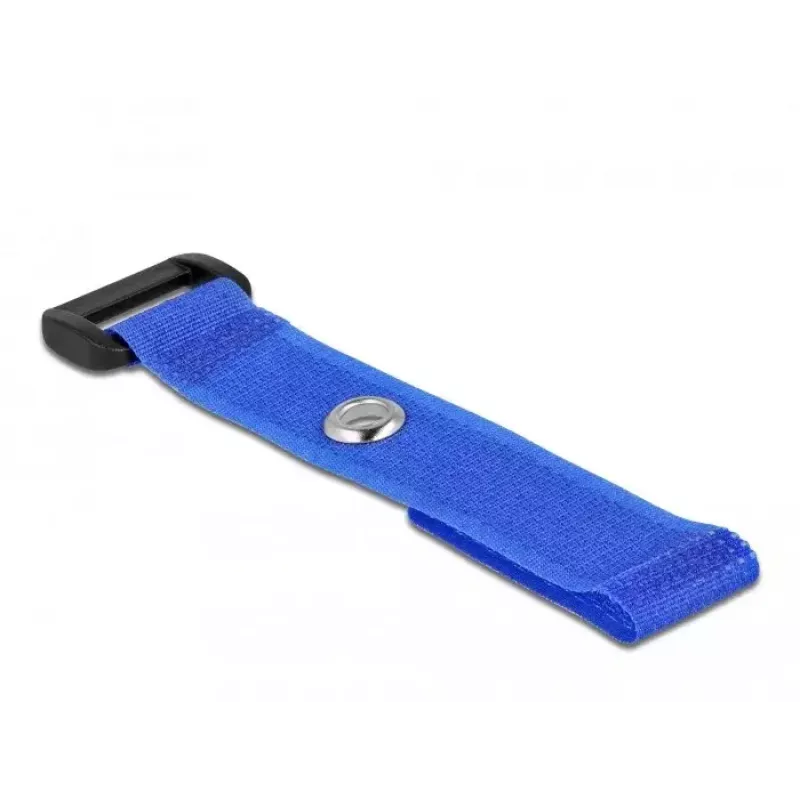 Fascetta fermacavi in velcro DeLOCK 19539 blu 150 mm 20 mm 5 pezzi