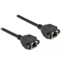 Prolunga di rete DeLOCK Cat.6A 5 m nero