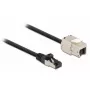 Cavo RJ45 maschio a modulo Keystone RJ45 femmina DeLOCK 87025