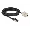 Cavo RJ45 maschio a modulo Keystone RJ45 femmina DeLOCK 87030