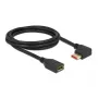Prolunga DisplayPort DeLOCK 87075 2 m 90° piegata a sinistra