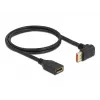 Prolunga DisplayPort DeLOCK 90° piegata verso l'alto 8K 60 Hz 1 m