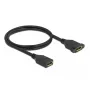 Cavo DisplayPort femmina su femmina Panel-Mount DeLOCK 87100