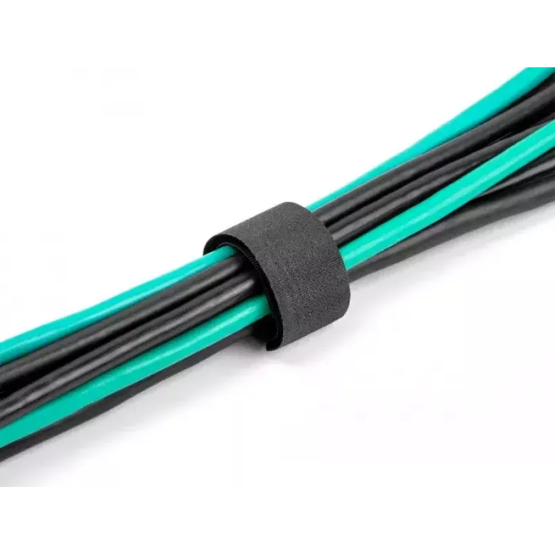 Fascette per cavi in velcro DeLOCK 19110 180x20 mm nero 10 pezzi