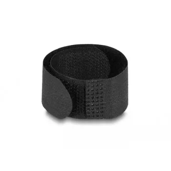 Fascette per cavi in velcro DeLOCK 19110 180x20 mm nero 10 pezzi