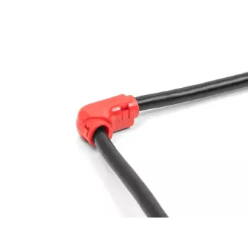 Clip per cavi DeLOCK 88126 rosso universale 8 pezzi