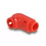 Clip per cavi DeLOCK 88126 rosso universale 8 pezzi