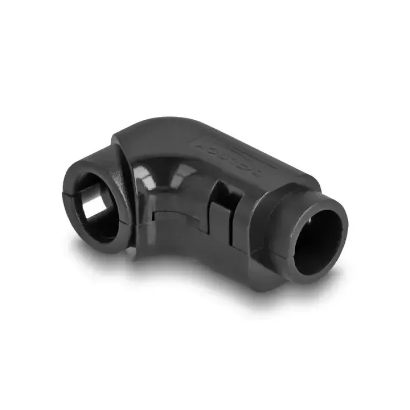 Clip per cavi DeLOCK 88127 8 pezzi nero universale larghezza 15,7 mm