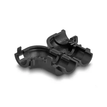 Clip per cavi DeLOCK 88127 8 pezzi nero universale larghezza 15,7 mm