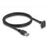 Cavo USB DeLOCK 80483 Type-A maschio su Micro-B maschio 1 m 5 Gbps nero