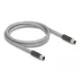 Cavo sensore/attuatore DeLOCK 80534 3 m RST M12 grigio