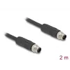 Cavo sensore/attuatore DeLOCK 80515 2 m RST M12 nero