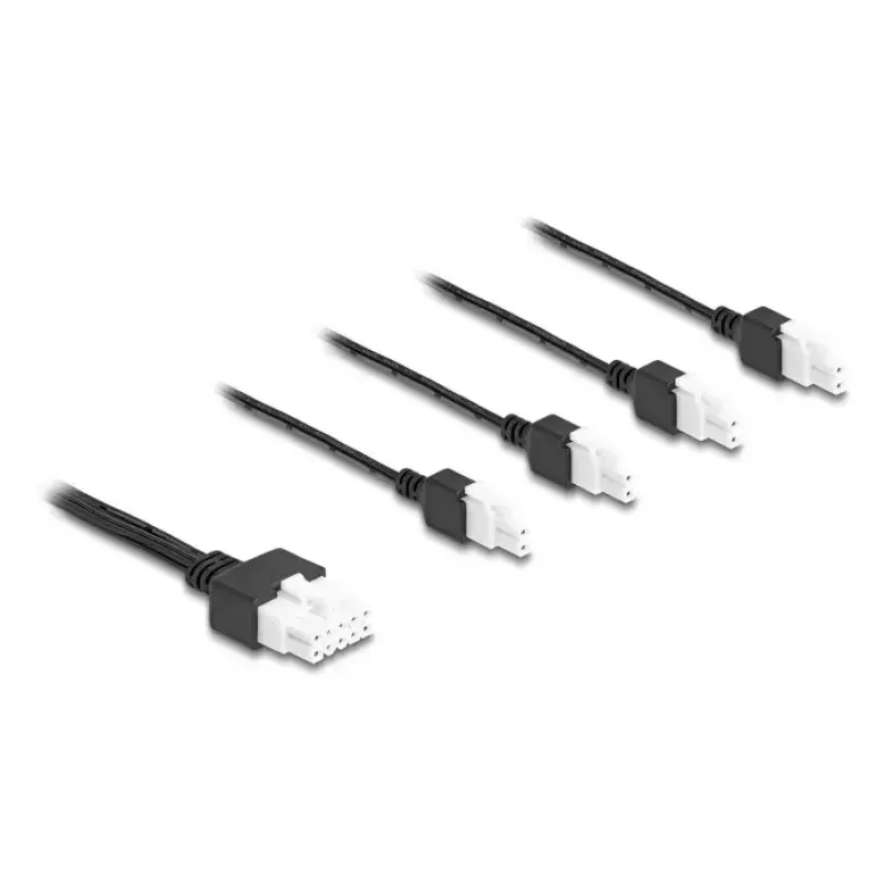 Cavo di alimentazione DeLOCK 90173 nero 1 m 4 x DC