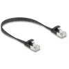 Cavo di rete DeLOCK 81161 RJ-45 Cat6a 0,25 m nero