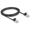 Cavo di rete DeLOCK 81164 RJ-45 Cat6a 1,5 m nero