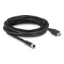 Cavo DELOCK M12 codifica A connettore femmina 17 poli a connettore maschio HDMI 5 m nero