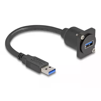 Cavo USB DeLOCK D-Type connettore maschio Type-A a connettore femmina Type-A 20 cm 5 Gbit/s