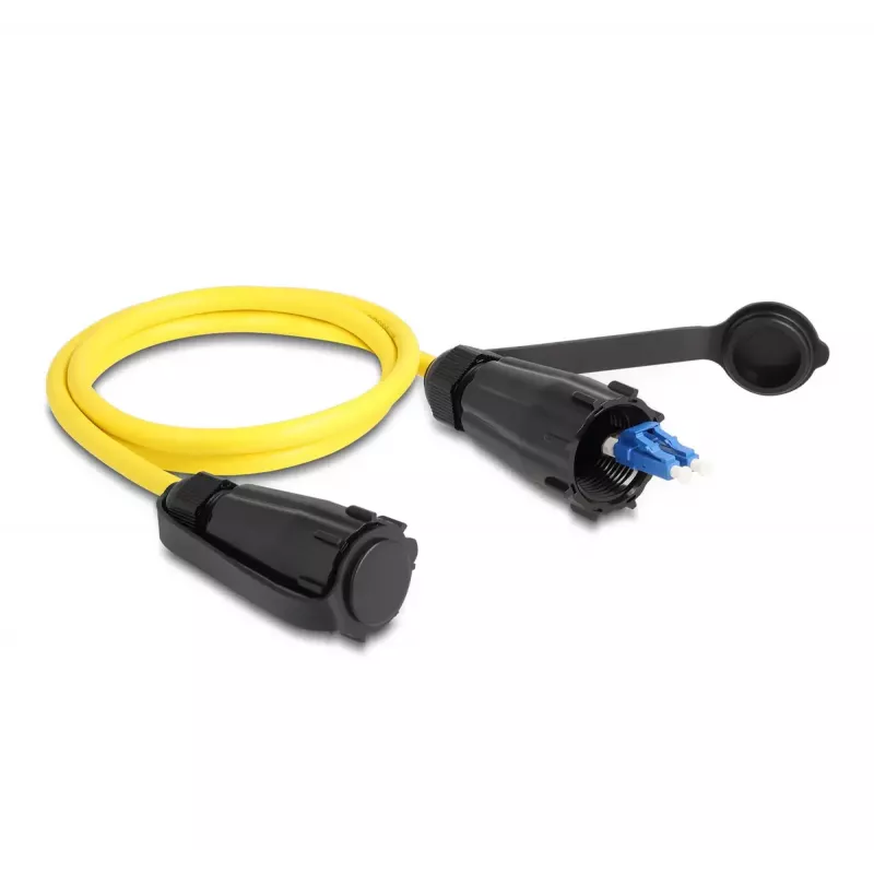 Cavo in fibra ottica DeLOCK LC duplex a LC duplex 1 m singlemode IP68