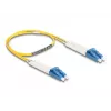 Cavo in fibra ottica DeLOCK 88068 LC duplex LC duplex OS2 0,5 m