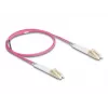Cavo in fibra ottica DeLOCK LC duplex a LC duplex OM4 1 m