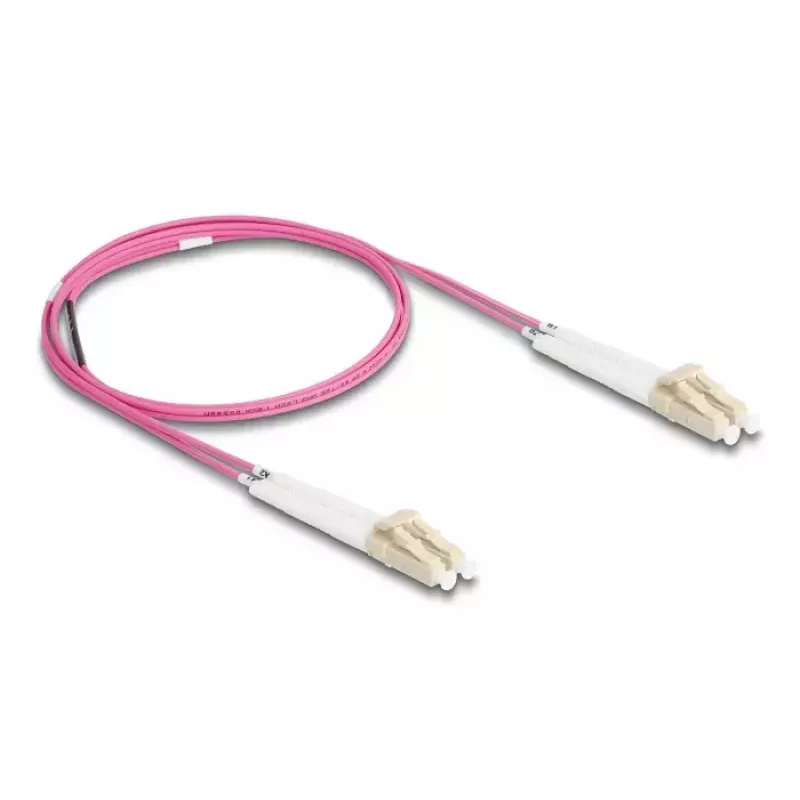 Cavo in fibra ottica DeLOCK LC duplex a LC duplex OM4 1 m