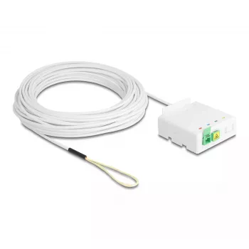 Presa in fibra ottica DeLOCK 2 x SC/APC simplex 20 m cavo