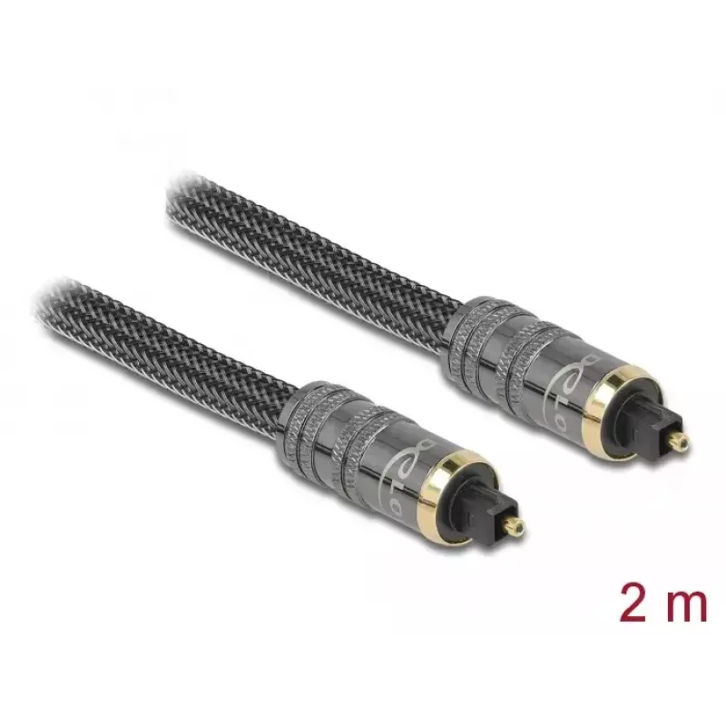 Cavo TOSLINK standard connettore – connettore 2 m DeLOCK 86984