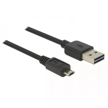 Cavo USB DeLOCK 83851 USB 2.0 3 m USB A Micro-USB B nero