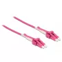 Cavo in fibra ottica DeLOCK 85136 10 m LC rosa