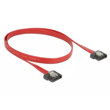 Cavo SATA DeLOCK 0,5 m SATA III 7 pin rosso