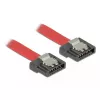 Cavo SATA DeLOCK 0,5 m SATA III 7 pin rosso