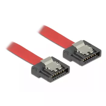 Cavo SATA DeLOCK 0,5 m SATA III 7 pin rosso
