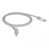 Cavo di rete DeLOCK 85874 RJ-45 Cat6a 1 m grigio
