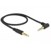 Cavo audio DeLOCK 85607 0,5 m 3,5 mm nero