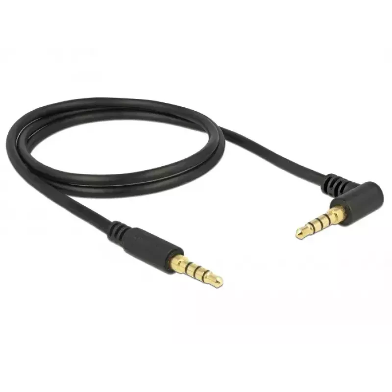 Cavo audio DeLOCK 85610 1 m 3,5 mm nero