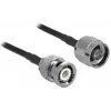 Cavo coassiale LMR195 DeLOCK 90425 10 m nero grigio