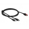Cavo PoweredUSB DeLOCK 85941 24V USB Type-A Mini-DIN 2m