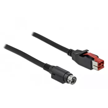 Cavo PoweredUSB DeLOCK 85947 24V Mini-DIN 3 poli 3m