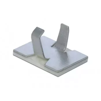 Fermacavo DeLOCK 60183 argento 10 pz.