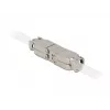 Accoppiatore per cavi di rete DeLOCK Cat.6A STP senza utensili