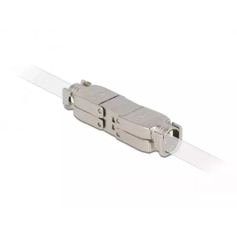 Accoppiatore per cavi di rete DeLOCK Cat.6A STP senza utensili