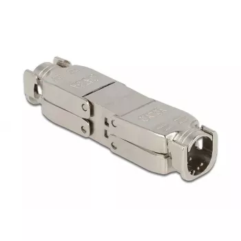 Accoppiatore per cavi di rete DeLOCK Cat.6A STP senza utensili