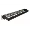 Patch panel DeLOCK 19 pollici 24 porte con guida passacavi