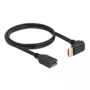 Prolunga DisplayPort DeLOCK piegata a 90° verso il basso 8K 1 m
