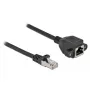 Prolunga di rete DeLOCK Cat.6A 5 m nero