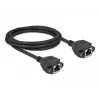 Prolunga di rete DeLOCK Cat.6A 2 m nero