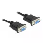 Cavo seriale DeLOCK 87786 nero 1 m DB-9